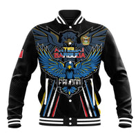 Custom Antigua and Barbuda Cricket Baseball Jacket Come On Falcons