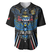 Custom Antigua and Barbuda Cricket Baseball Jersey Come On Falcons