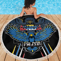 Antigua and Barbuda Cricket Beach Blanket Come On Falcons