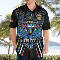 Custom Antigua and Barbuda Cricket Hawaiian Shirt Come On Falcons