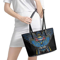 Antigua and Barbuda Cricket Leather Tote Bag Come On Falcons