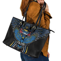 Antigua and Barbuda Cricket Leather Tote Bag Come On Falcons