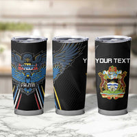 Custom Antigua and Barbuda Cricket Tumbler Cup Come On Falcons