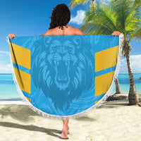 Custom Saint Lucia Cricket Beach Blanket Go Beinspired