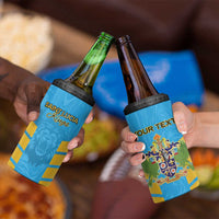 Custom Saint Lucia Cricket 4 in 1 Can Cooler Tumbler Go Beinspired