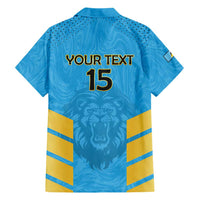 Custom Saint Lucia Cricket Family Matching Short Sleeve Bodycon Dress and Hawaiian Shirt Go Beinspired