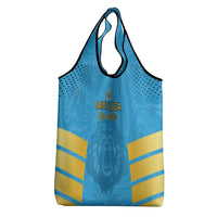 Custom Saint Lucia Cricket Grocery Bag Go Beinspired