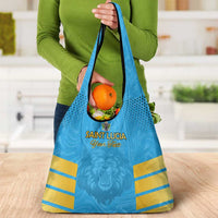 Custom Saint Lucia Cricket Grocery Bag Go Beinspired