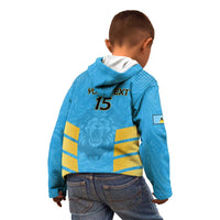 Custom Saint Lucia Cricket Kid Hoodie Go Beinspired