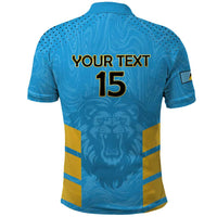 Custom Saint Lucia Cricket Polo Shirt Go Beinspired