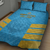 Custom Saint Lucia Cricket Quilt Bed Set Go Beinspired
