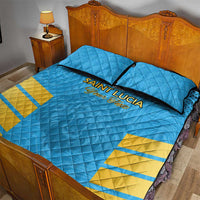 Custom Saint Lucia Cricket Quilt Bed Set Go Beinspired
