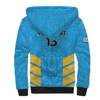 Custom Saint Lucia Cricket Sherpa Hoodie Go Beinspired