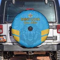 Custom Saint Lucia Cricket Spare Tire Cover Go Beinspired