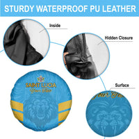 Custom Saint Lucia Cricket Spare Tire Cover Go Beinspired