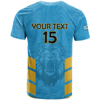 Custom Saint Lucia Cricket T Shirt Go Beinspired