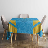 Custom Saint Lucia Cricket Tablecloth Go Beinspired