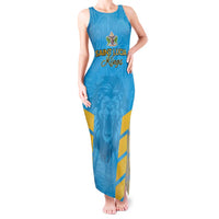 Custom Saint Lucia Cricket Tank Maxi Dress Go Beinspired