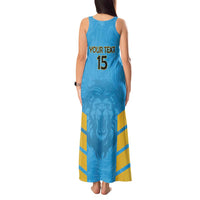 Custom Saint Lucia Cricket Tank Maxi Dress Go Beinspired