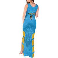 Custom Saint Lucia Cricket Tank Maxi Dress Go Beinspired