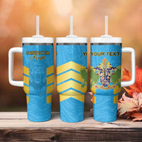 Custom Saint Lucia Cricket Tumbler With Handle Go Beinspired