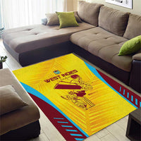 West Indies Cricket Area Rug Go Windies Go - Wonder Print Shop