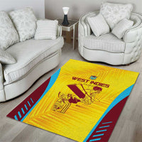 West Indies Cricket Area Rug Go Windies Go - Wonder Print Shop