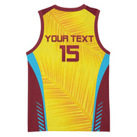 Custom West Indies Cricket Basketball Jersey Go Windies Go - Wonder Print Shop