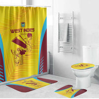 West Indies Cricket Bathroom Set Go Windies Go - Wonder Print Shop