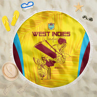 West Indies Cricket Beach Blanket Go Windies Go - Wonder Print Shop