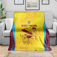 West Indies Cricket Blanket Go Windies Go - Wonder Print Shop