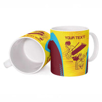 Custom West Indies Cricket Ceramic Mug Go Windies Go - Wonder Print Shop