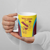 Custom West Indies Cricket Ceramic Mug Go Windies Go - Wonder Print Shop