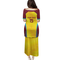 Custom West Indies Cricket Family Matching Puletasi and Hawaiian Shirt Go Windies Go - Wonder Print Shop