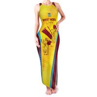 Custom West Indies Cricket Family Matching Tank Maxi Dress and Hawaiian Shirt Go Windies Go - Wonder Print Shop