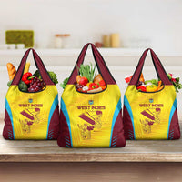 West Indies Cricket Grocery Bag Go Windies Go - Wonder Print Shop