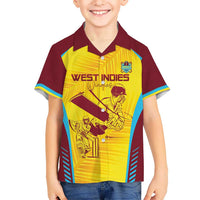 Custom West Indies Cricket Hawaiian Shirt Go Windies Go - Wonder Print Shop