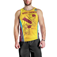 Custom West Indies Cricket Men Tank Top Go Windies Go - Wonder Print Shop