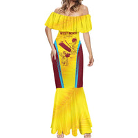 Custom West Indies Cricket Mermaid Dress Go Windies Go - Wonder Print Shop