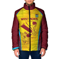 Custom West Indies Cricket Padded Jacket Go Windies Go - Wonder Print Shop