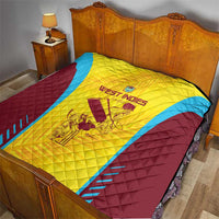 West Indies Cricket Quilt Go Windies Go - Wonder Print Shop