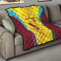 West Indies Cricket Quilt Go Windies Go - Wonder Print Shop