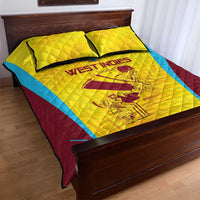 West Indies Cricket Quilt Bed Set Go Windies Go - Wonder Print Shop