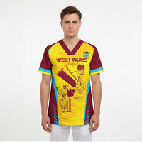 Custom West Indies Cricket Scrub Top Go Windies Go - Wonder Print Shop