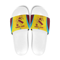 West Indies Cricket Slide Sandals Go Windies Go - Wonder Print Shop