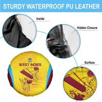 West Indies Cricket Spare Tire Cover Go Windies Go - Wonder Print Shop