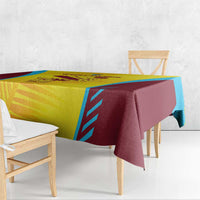 West Indies Cricket Tablecloth Go Windies Go - Wonder Print Shop