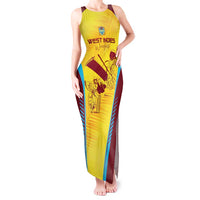 Custom West Indies Cricket Tank Maxi Dress Go Windies Go - Wonder Print Shop