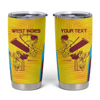 Custom West Indies Cricket Tumbler Cup Go Windies Go - Wonder Print Shop