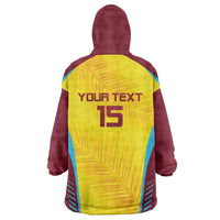 Custom West Indies Cricket Wearable Blanket Hoodie Go Windies Go - Wonder Print Shop